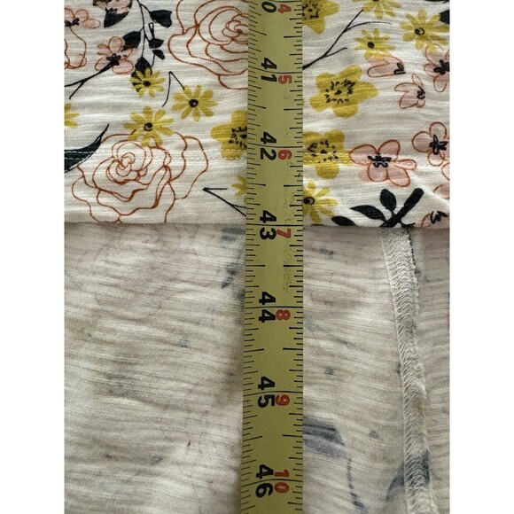 Duluth Trading Co Maxi Dress Womens L Yellow Floral Prairie To ‘n’ Flow High Low - Picture 9 of 15
